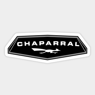 Chaparral Can Am logo 1966 - black Sticker